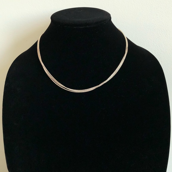 Made In Italy Sterling Silver Layered Necklace - Picture 3 of 6
